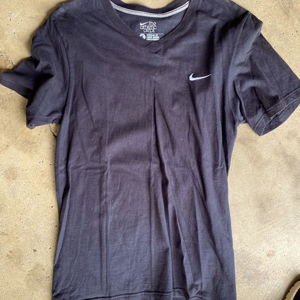 Black Nike V-Neck